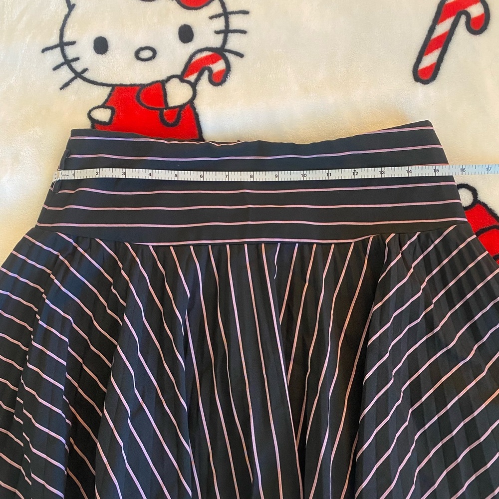 Y2K Bebe black and pink pinstripe skirt - Picture 8 of 9